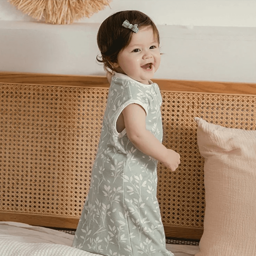 Gigoteuse Herbes - 100% Coton - Été (TOG 0,5) Berceau des Rêves Gigoteuse été