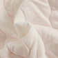 Tissu intérieur nid d'ange ourson blanc pour bebe en coton chaud et polaire moelleuse