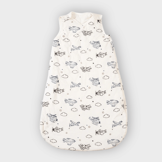 Gigoteuse Aviateur - Coton de Bambou - Mi-saison (TOG 2) 0-6 mois Berceau des rêves Gigoteuse mi-saison