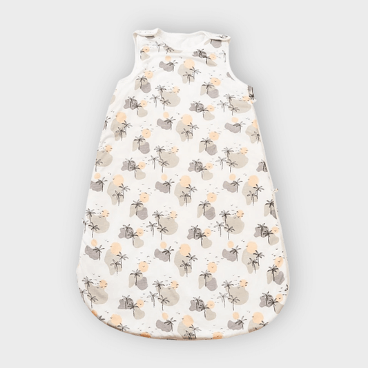 Gigoteuse Palmiers - Coton de Bambou - Mi-saison (TOG 2) 0-6 mois Berceau des rêves Gigoteuse mi-saison