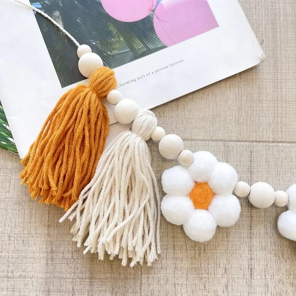 Guirlande Décorative En Feutre Avec Inscription – Longueur 145 Cm – Pendentifs Multicolores Pour Mur, Fenêtre, Chambre