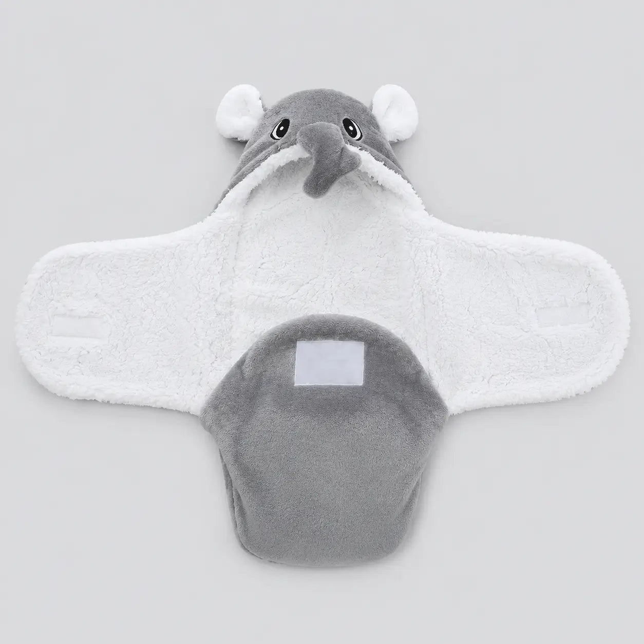 Nid d'Ange Éléphant Gris - Hiver Berceau des Rêves Nid d'ange hiver