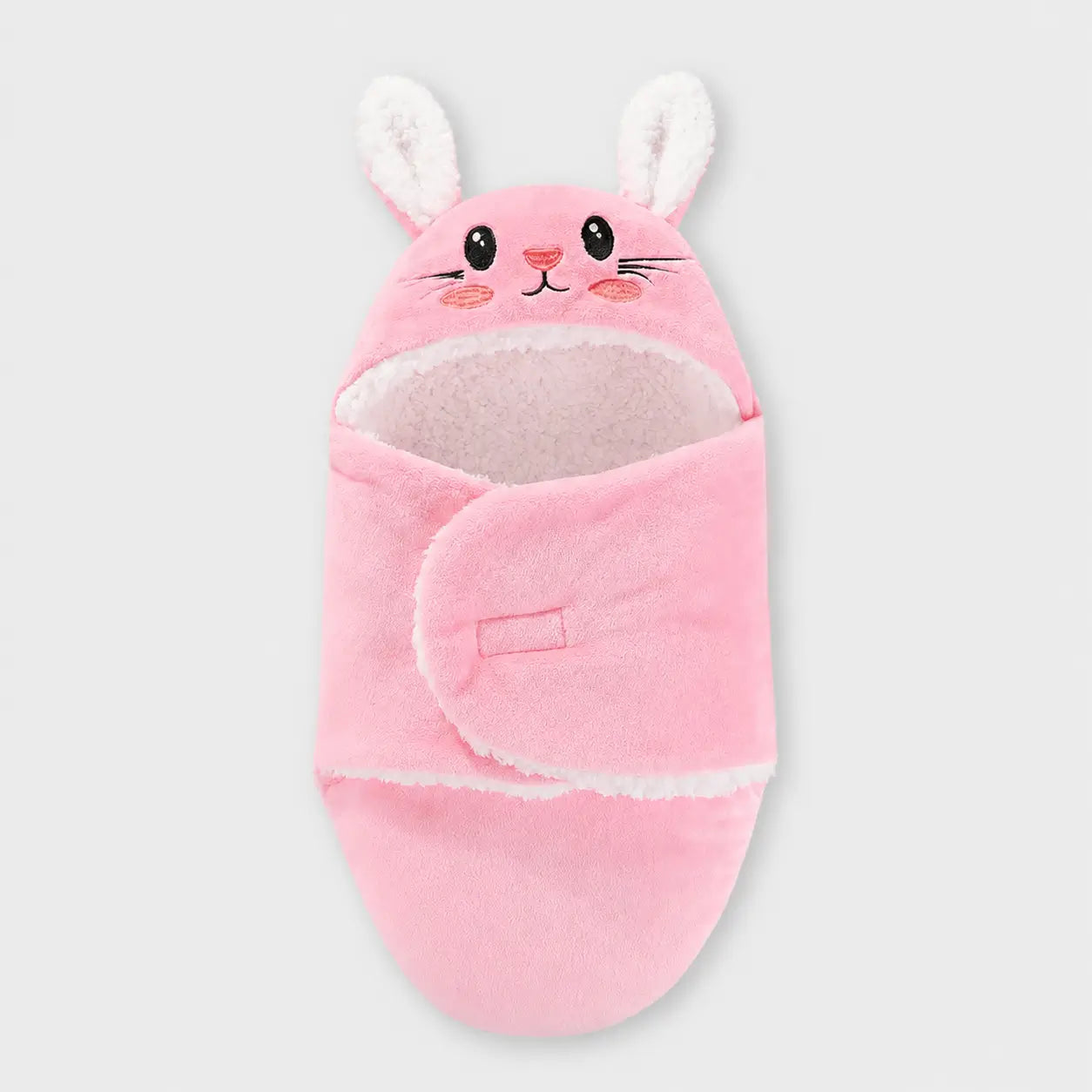 Nid d'Ange Lapin Rose - Hiver Berceau des Rêves Nid d'ange hiver