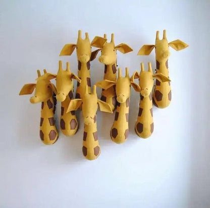 Trophée Tête Animal Jungle Girafe Berceau des Rêves Trophée mural